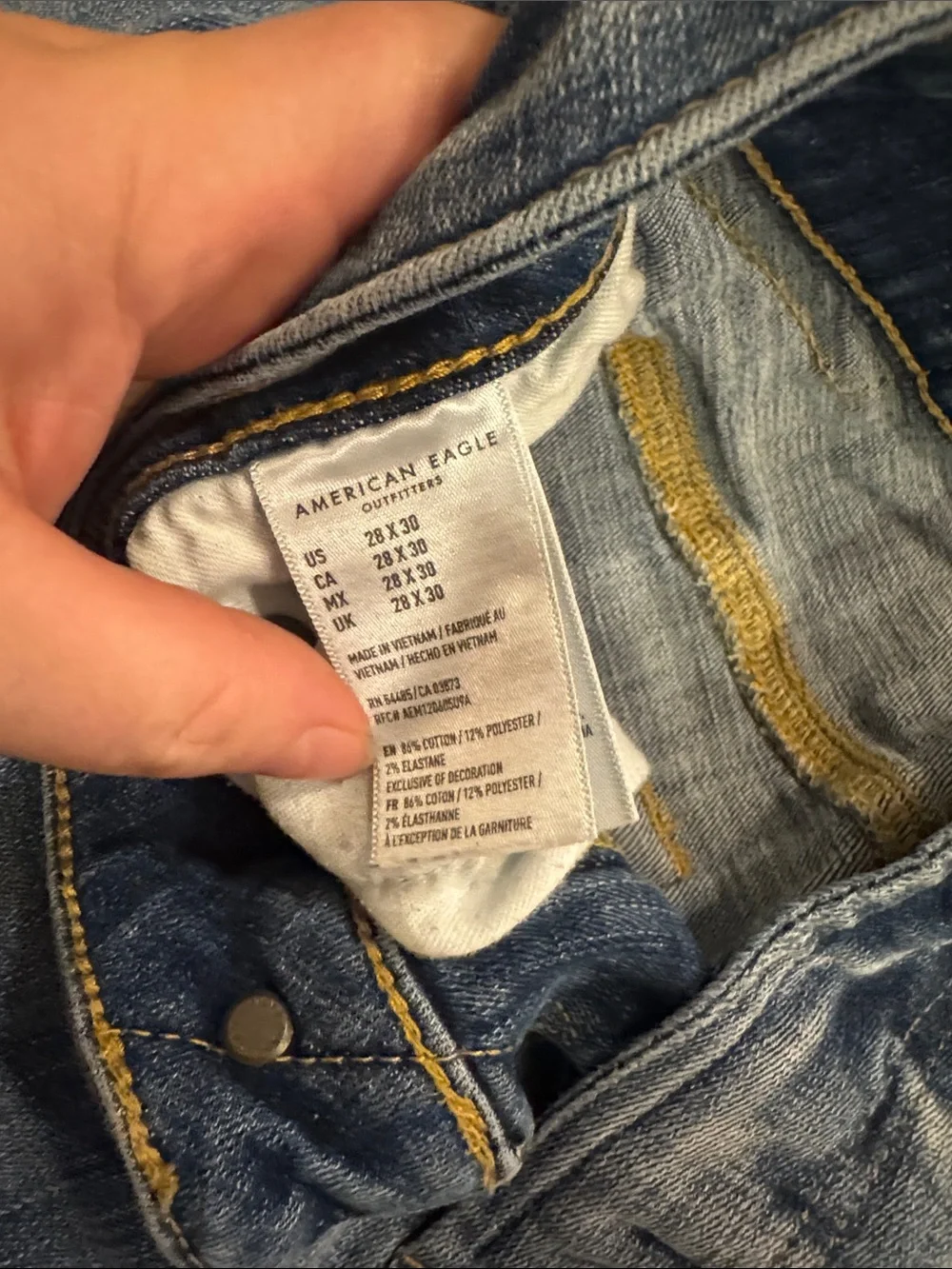 American Eagle Outfitters slim straight